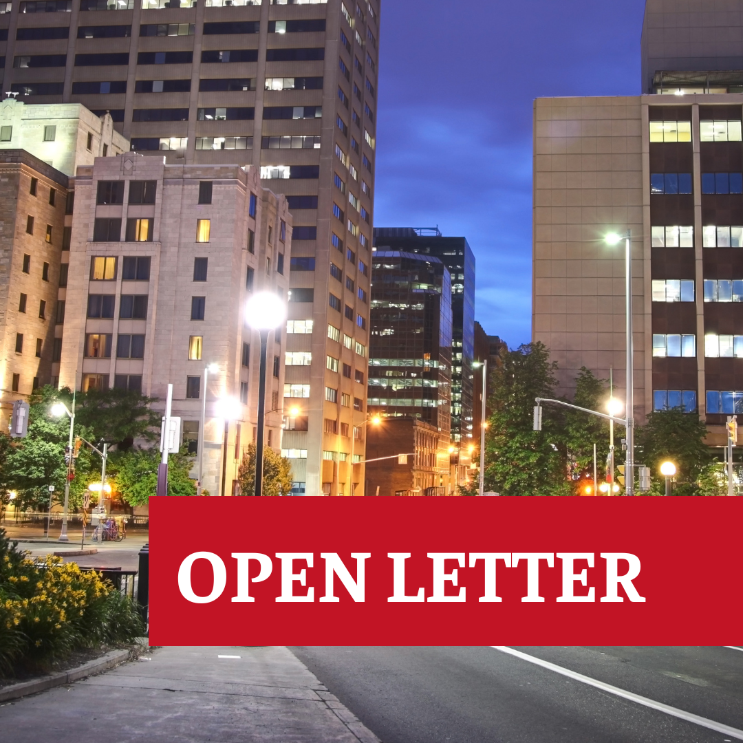 OPEN LETTER RE: DEFUNDING OF ALL SUPERVISED CONSUMPTION SITES IN ONTARIO